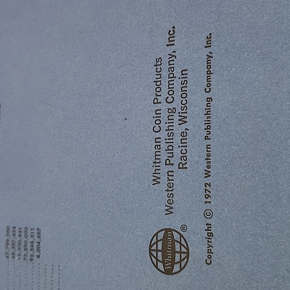 1972 Whitman Bookshelf Album Eisenhower Dollar 1971- Partially Filled - Picture 6 of 12